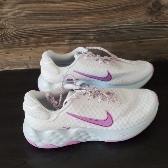 New Nike Renew Ride 3.0 Womens White Running Sneakers Size 9 Lightweight - Picture 4 of 9